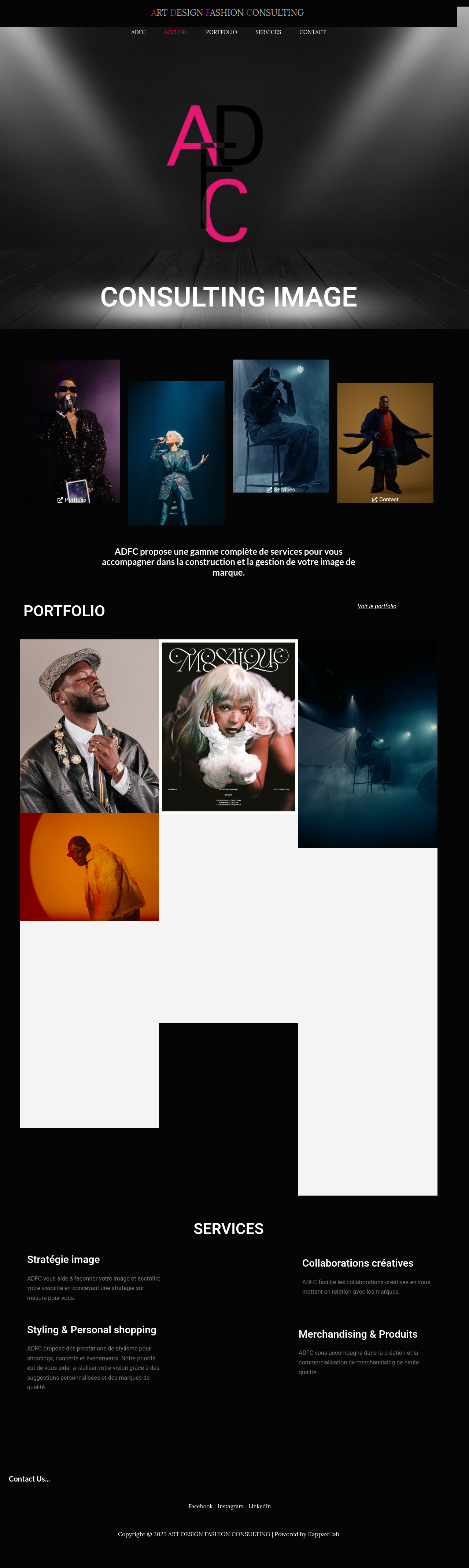 Art Design Fashion Consulting Portfolio